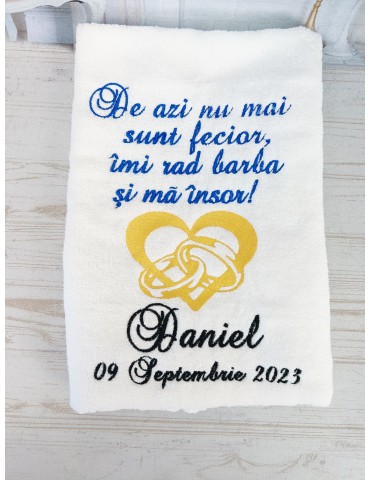 Prosop de ginere brodat din...