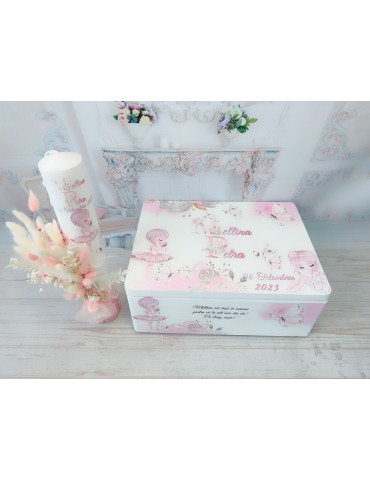 Trusou botez brodat fetita...