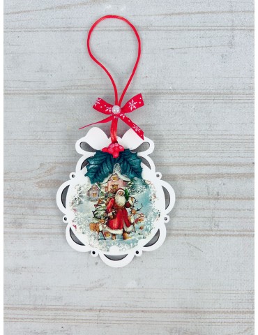 Glob din lemn Craciun