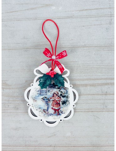 Glob din lemn Craciun