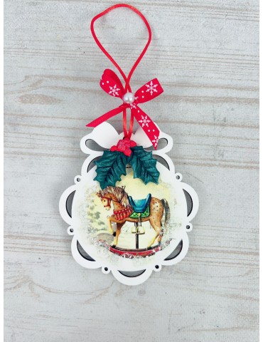 Glob din lemn Craciun
