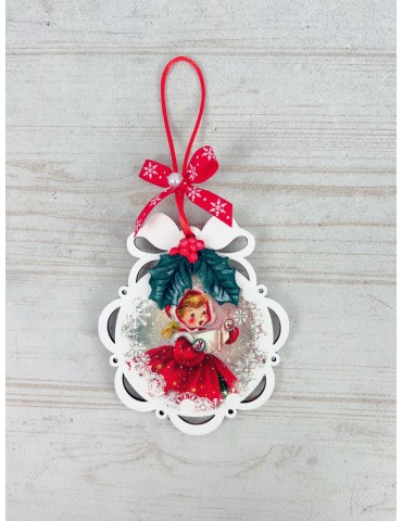 Glob din lemn Craciun