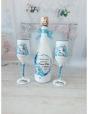 Set sampanie personalizat...