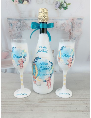 Set sampanie personalizat...