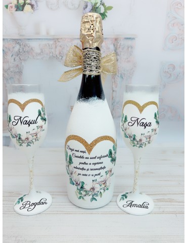 Set sampanie personalizat...