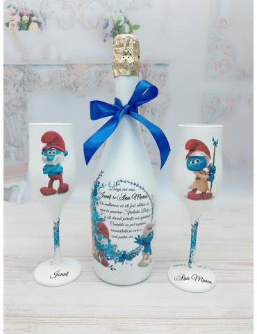 Set sampanie personalizat...