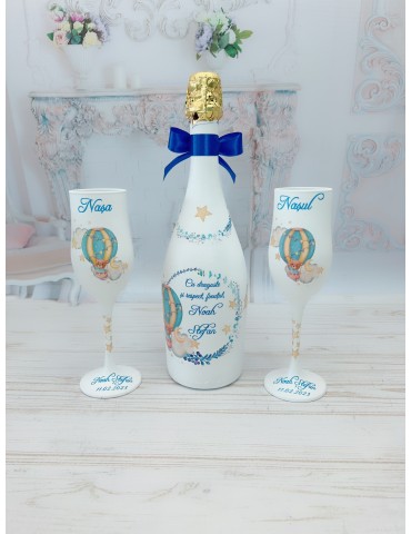 Set sampanie personalizat...