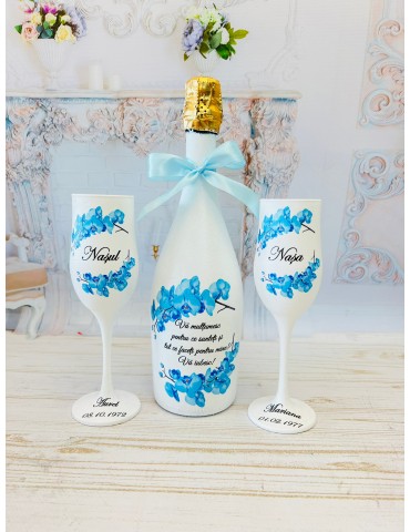 Set sampanie personalizat...