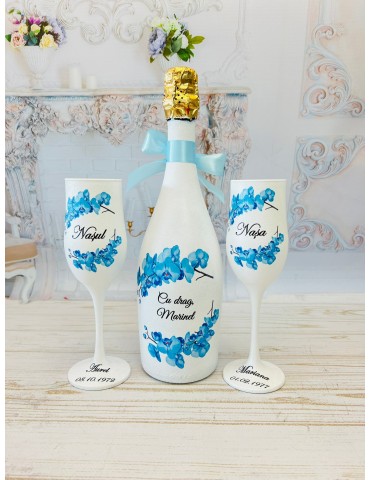 Set sampanie personalizat...