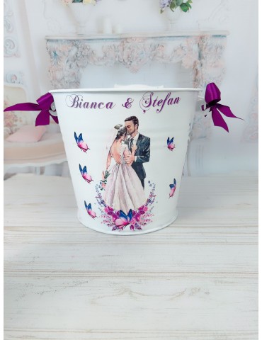 Galeata miresei nuante mov...