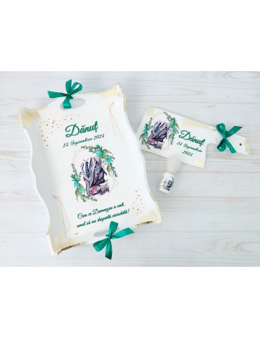 Set gatit ginere verde cu...