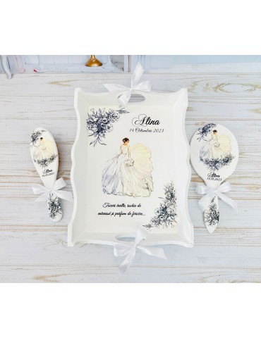 Set gatit mireasa nuante...