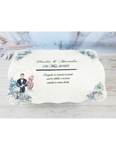 Cutie de bani pentru nunta...