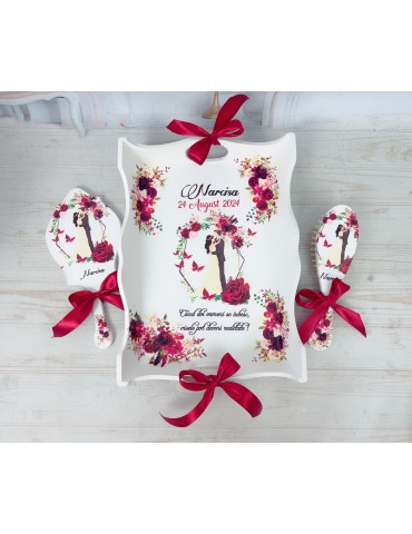 Set gatit mireasa cu nuante...